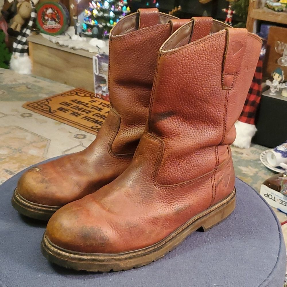 Men's Brown Leather Boots